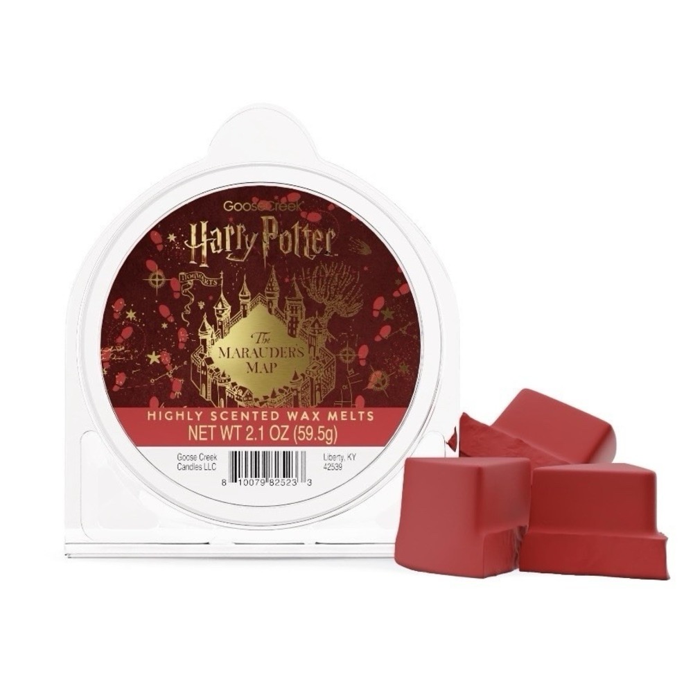 Goose Creek Harry Potter Hogwarts Wax Melts NEW 2.1 oz "The Marauders‎ Map"